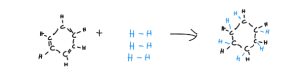 aromatic Chemistry - hydrogenation of benzene