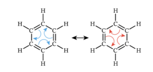 aromatic Chemistry - structure of benzene double bonds